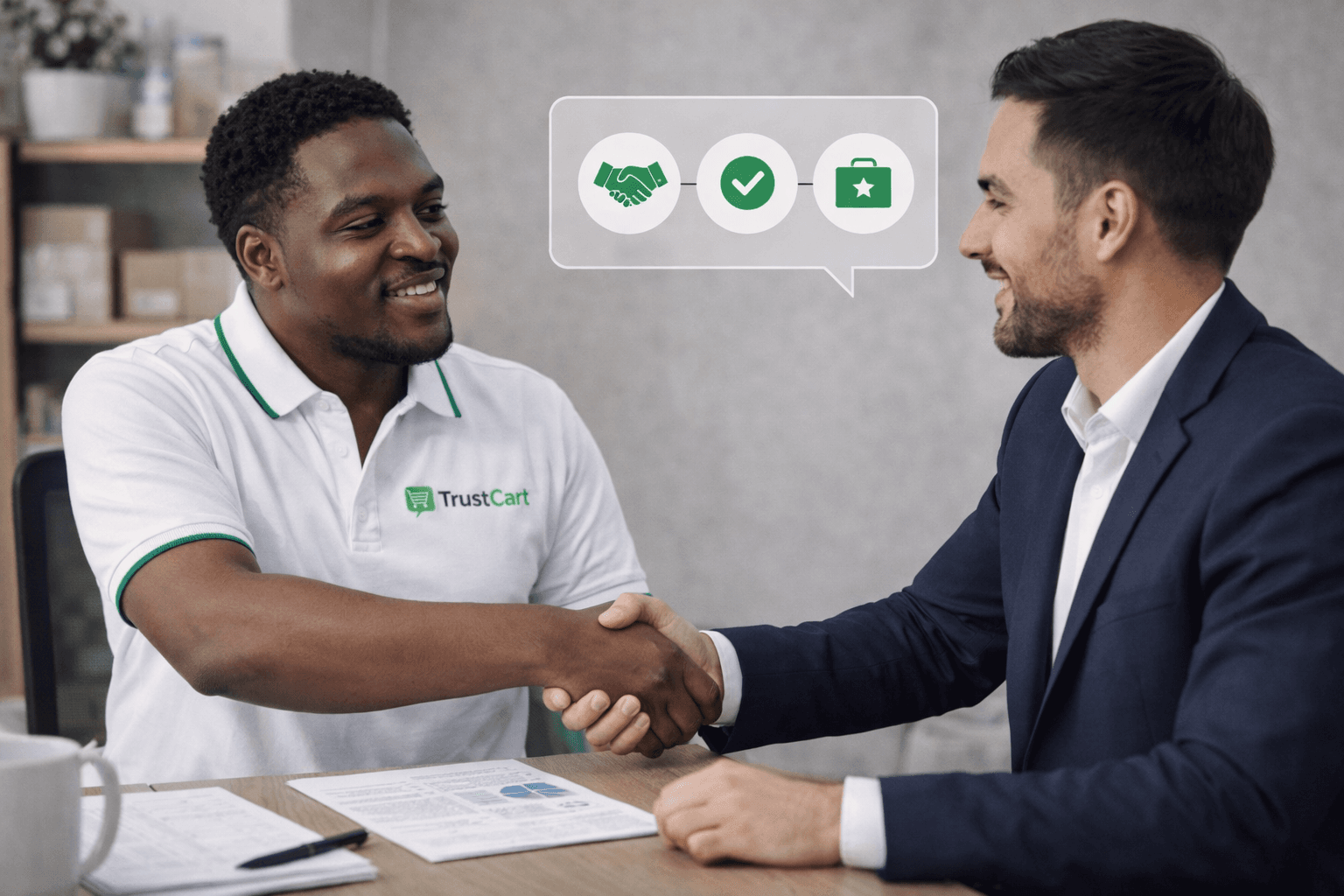 Partnerships page image showing collaboration and trusted commerce growth.
